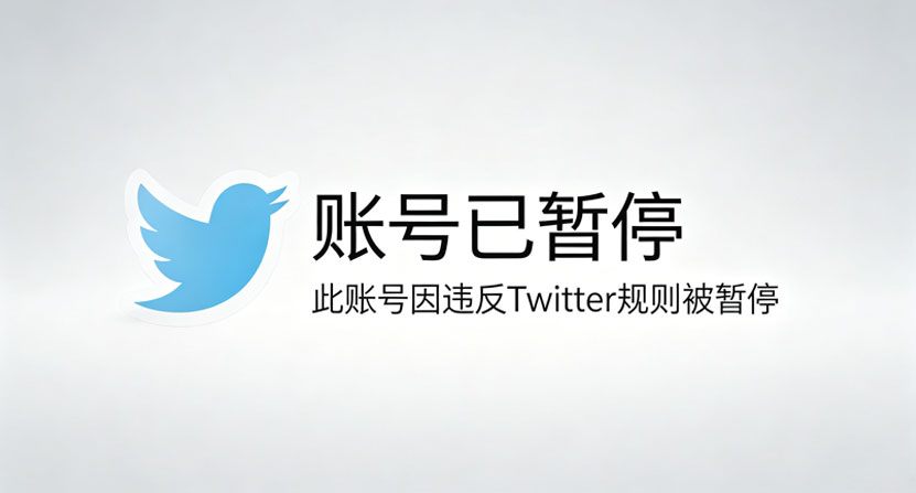 推特账号被暂停应该如何恢复？